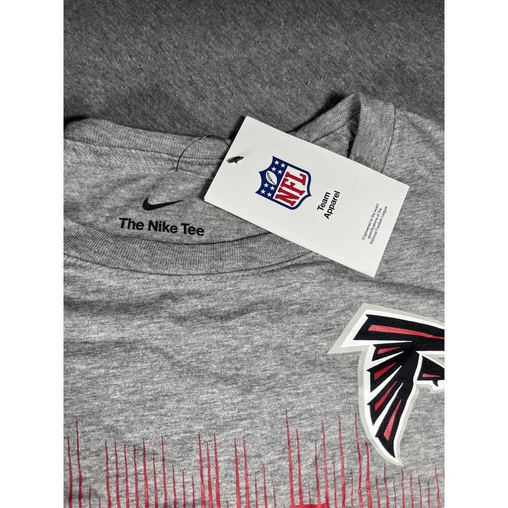 New with tags Atlanta Falcons Men’s Medium NFL Sports Gray Graphic T-Shirt - Picture 5 of 8